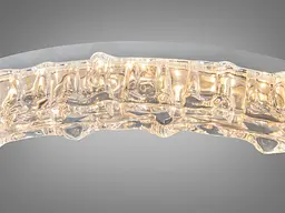 Стельова LED люстра кільця біла 72W - мініатюра 6