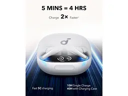 Навушники TWS ANKER SoundCore Liberty 4 Pro White (A3954G21) - мініатюра 7