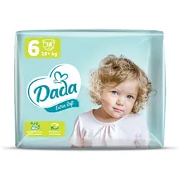 Подгузники Dada Extra Soft 6 (16+ кг), 38 шт.