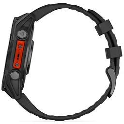 Смарт-годинник Garmin fenix 8 47mm, AMOLED, Glass/SS, SlateGray Steel/Black, BlkBnd, GPS (010-02904-00) - мініатюра 5
