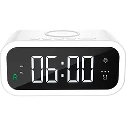 Бездротовий зарядний пристрій WiWU Wi-W015 2in1 Time Wireless Charger [97688]