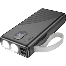 Зовнішній акумулятор Hoco J129A Nature 20000mAh 10W Black [117333] - мініатюра 2