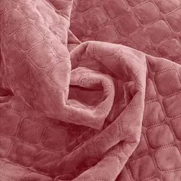 Покривало ТЕП Velour ромб круглий 240х180 см Mesa rose (4-00516_22725) - мініатюра 3