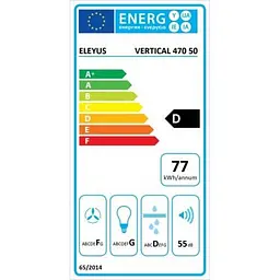 Витяжка похила Eleyus Vertical 1000 60 BL - мініатюра 4