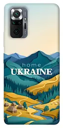 TPU чохол Demsky Ukraine home для Xiaomi Redmi Note 10 Pro