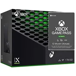 Microsoft Xbox Series X 1Tb + Xbox Game Pass Ultimate (12 місяців)