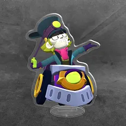Акрилова колекційна фігурка Brawl Stars Чак (Chuck) 10 см - мініатюра 2