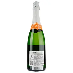Вино ігристе Bon Voyage Chardonnay Alcohol Free Sparkling White Wine, біле, сухе, 0,5%, 0,75 л - мініатюра 2