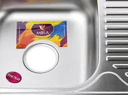 Мийка кухонна Mira MR 7848 D Decor прямокутна 780х480х180 мм 30412 - мініатюра 2