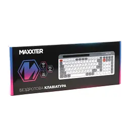 Бездротова клавіатура Maxxter KBW-02G-UA - мініатюра 3