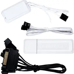 Комплект вентиляторів Lian Li Uni Fan TL WIRELESS 120-3 White (G99.12TL1W3W.00) - мініатюра 7
