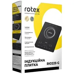 Настільна індукційна плита Rotex RIO 225-G одноконфоркова 2000 Вт - мініатюра 2