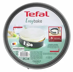 Форма для випікання Tefal Easybake 26 см вуглецева сталь роз'ємна кругла сірий kuh0014495 - мініатюра 3