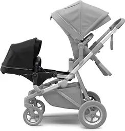 Прогулянкове крісло Thule Sleek Sibling Seat Midnight Black (TH 11000201) - мініатюра 3