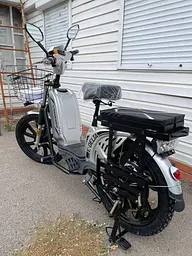 Електроскутер Двомісний Crosser E-Delta (800W,60V,15Ah) Сірий - мініатюра 5