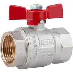 Кран кульовий Icma 1" прямий №349 (87349AF11)