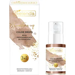 Тонуюча основа під тональний крем 3 в 1 Bielenda Boost Me Up Color Drops 15мл - мініатюра 2