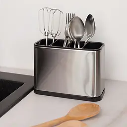 Органайзер для кухонного приладдя МВМ My Home, нержавіюча сталь (KP-65 SS/BLACK) - мініатюра 3