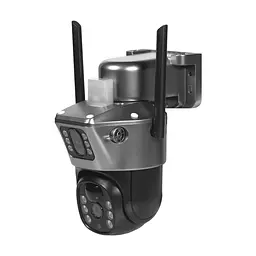 IP PTZ-відеокамера автономна з 4G та сонячною панеллю Light Vision 2Mp+2Mp VLC-9192IG/2C (Solar) Silver f=4mm, на акумуляторних батареях (75-00236) - мініатюра 3