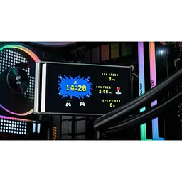 СВО Deepcool LT360 Vision ARGB Black (R-LT360VISION-BKAMMC-G-1) - мініатюра 15