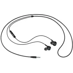 Дротова гарнітура Samsung 3.5 mm EO-IA500BBEGRU чорна EO-IA500BBEGRU - мініатюра 4