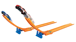 Ігровий гараж із доріжками для зберігання машинок Hot Wheels (HWCC9) - мініатюра 3
