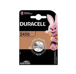 Батарейка Duracell CR2450 3V літієва (1шт) - мініатюра 2