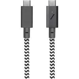 Кабель USB-C to USB-C Native Union Belt Cable Pro 240W Zebra 2.4 м (BELT-PRO2-ZEB-NP) - мініатюра 2