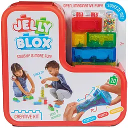 Дитячий сенсорний конструктор Набір креативу Jelly Blox 931692 20 деталей