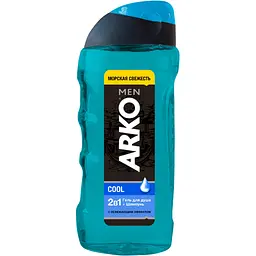 Гель для душу ARKO Men 2 in 1 Cool 260 мл (8690506490867)