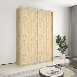 Шафа-купе дводверна MebelStar Комбо AL 2ДСП 160x60x240 см Дуб тахо (MBS-4093)