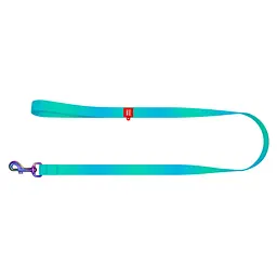 Повідець для собак Waudog Nylon Recycled S, 122 см блакитний - мініатюра 2