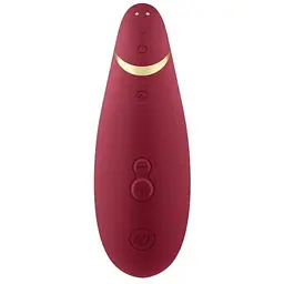 Вакуумний кліторальний стимулятор Womanizer Premium 2 Bordeaux - мініатюра 5