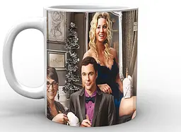 Кружка GeekLand Теорія великого вибуху The Big Bang Theory вечеря BB.002.34 - мініатюра 3