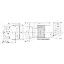 Циркуляційний насос Grundfos Magna1 50-120 F 280 (99221336) - мініатюра 2