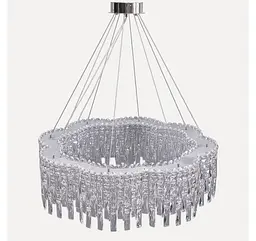 Підвісна світлодіодна кришталева люстра Artlight 8635/800CH, хром, 123 Вт, від 20-30 м² - мініатюра 3