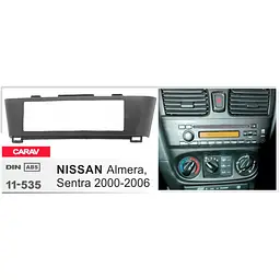 Перехідна рамка Nissan Almera, Sentra Carav 11-535 - мініатюра 4