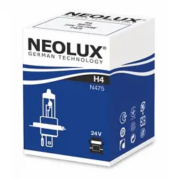 Автолампа Neolux галогенова 75/70W (N475) - мініатюра 2