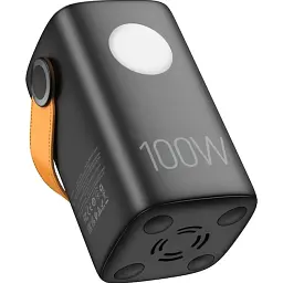 Зовнішній акумулятор Hoco DB160 Astrum 60000mAh 100W Black [134980] - мініатюра 2