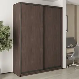 Шафа-купе дводверна MebelStar Уні BG 2ДСП 180x45x240 см Дуб рістрето (MBS-10466)
