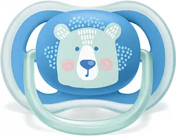 Пустушка Philips Avent Ultra Air для хлопчиків з декором, 6-18 місяців, 2 шт. (SCF085/03) - мініатюра 3