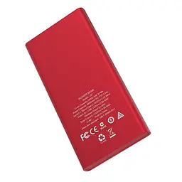 Додаткова батарея Hoco J37 Wisdom (Wireless Charger) (10000mAh) Red - мініатюра 3
