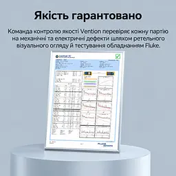 Патч-корд Ethernet Cat6A з поворотом кутових конекторів на 360° Vention 1 м LAN-кабель UTP без екранування зі штекерами RJ45 8P8C на обох кінцях зі швидкістю передавання даних 10 Гбіт/с з зовнішнім діаметром 2,8 мм для підключення в обмеженому просторі чорний (IBOBF) - мініатюра 12