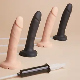 Кінчаючий фалоімітатор Strap-On-Me Squirting Cum Dildo Realistic Flash Strap-on-me SO9014 97536 - мініатюра 7