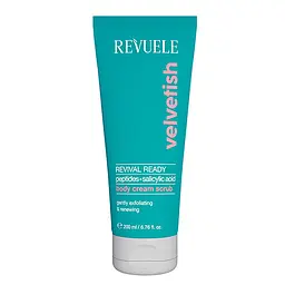 Скраб для тіла Revival Ready з пептидами та саліциловою кислотою Velvetish Revuele 200 мл
