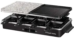 Гриль раклетниця Multi Raclette 3in1 1400Вт чорний Russell Hobbs teh0026245