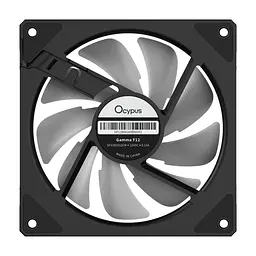 Кулер до корпусу OCYPUS GAMMA F12 BK ARGB REVERSE BLADE (GAMMA-F12-BK1AM01X-GL) - мініатюра 5