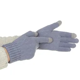 Рукавички для сенсорних екранів з плетінням ArmorStandart Rope Blue (ARM59879) - мініатюра 3