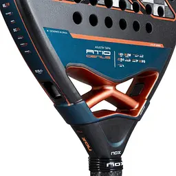 Ракетка для паделу NOX AT10 GENIUS ATTACK 18K ALUM RACKET BY AGUSTIN TAPIA - мініатюра 4