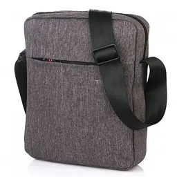 Міська сумка через плече Tigernu T-L5102 2л для планшета до 9.6'' Black Gray (17187)